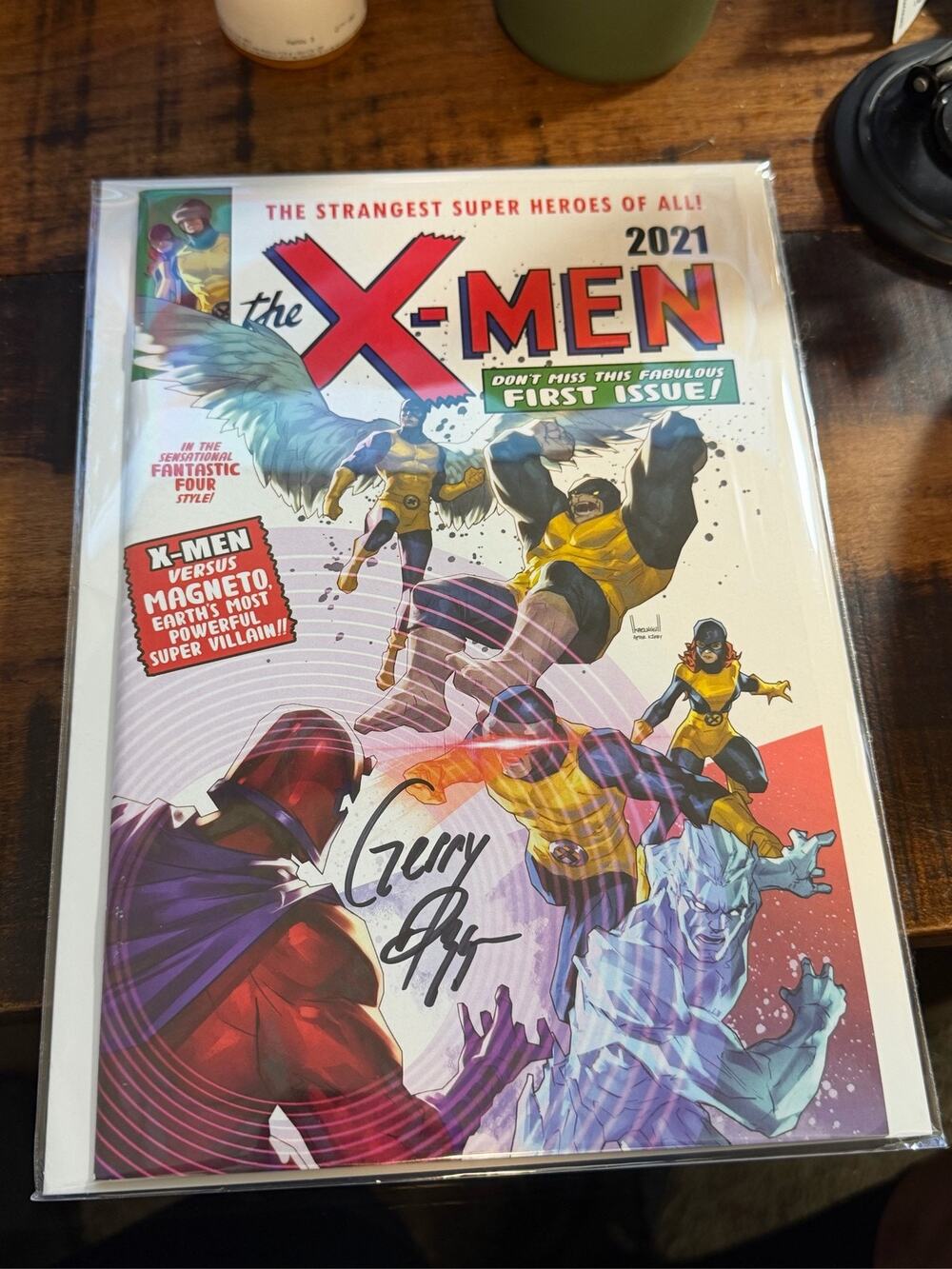 X-Men Marvel 2021 Comic Signed by Gerry Duggan